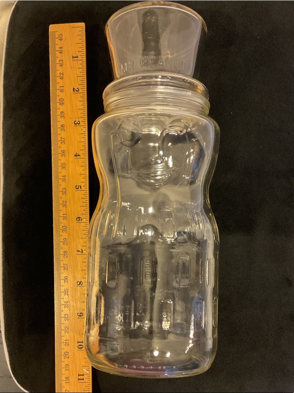 Mr.Peanut vintage 1991 jar with lid